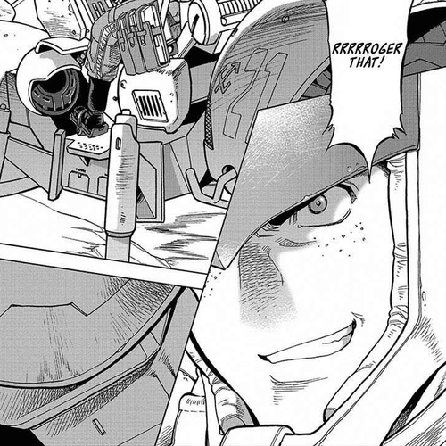 Kidou Senshi Gundam U.C. Hard Graph - Tetsu no Kanba Chapter 12: The Man, Cuaran cover