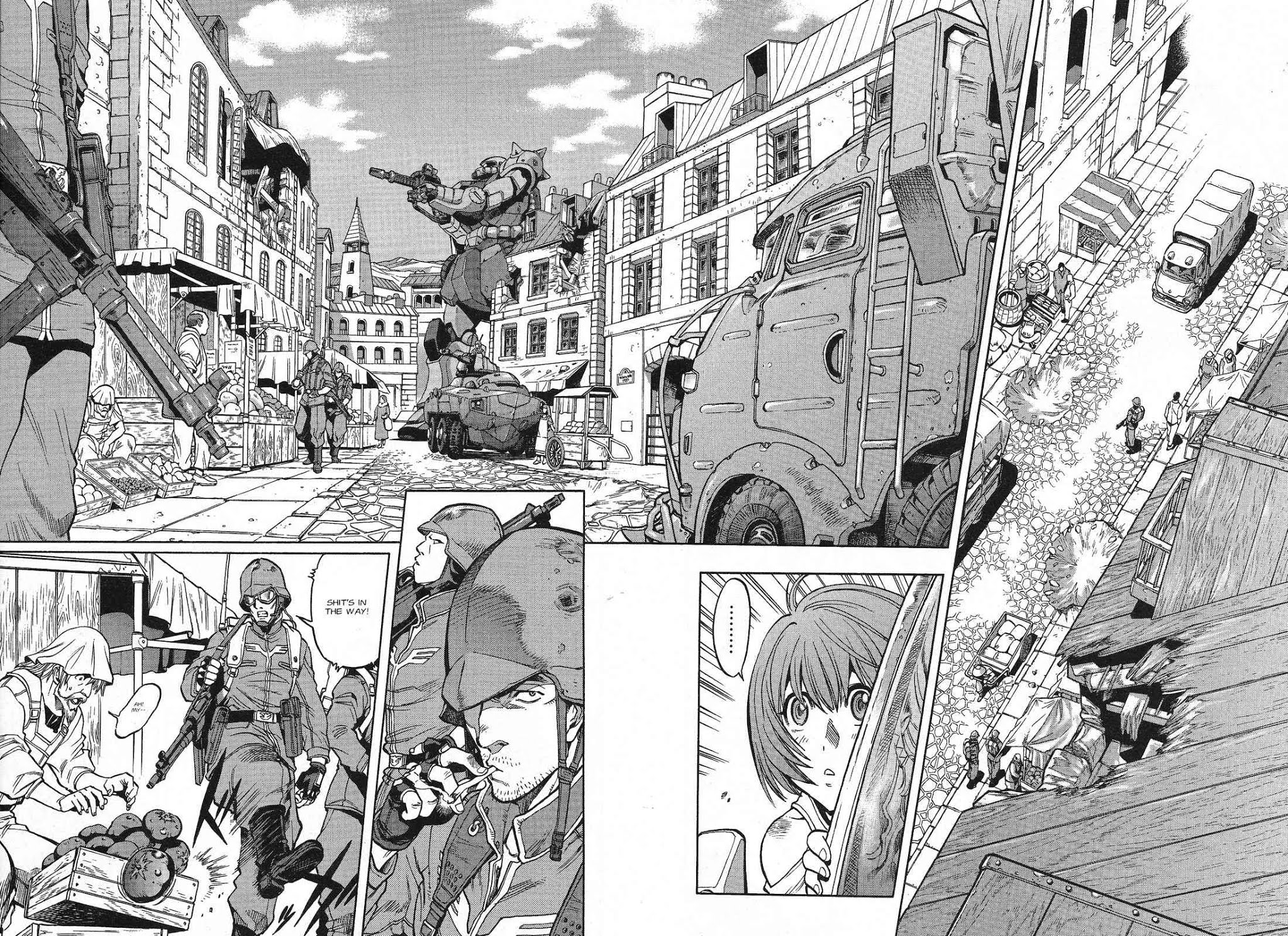 Kidou Senshi Gundam U.C. Hard Graph - Tetsu no Kanba Chapter 2 page 12 - Chapter 2: The Set-up
