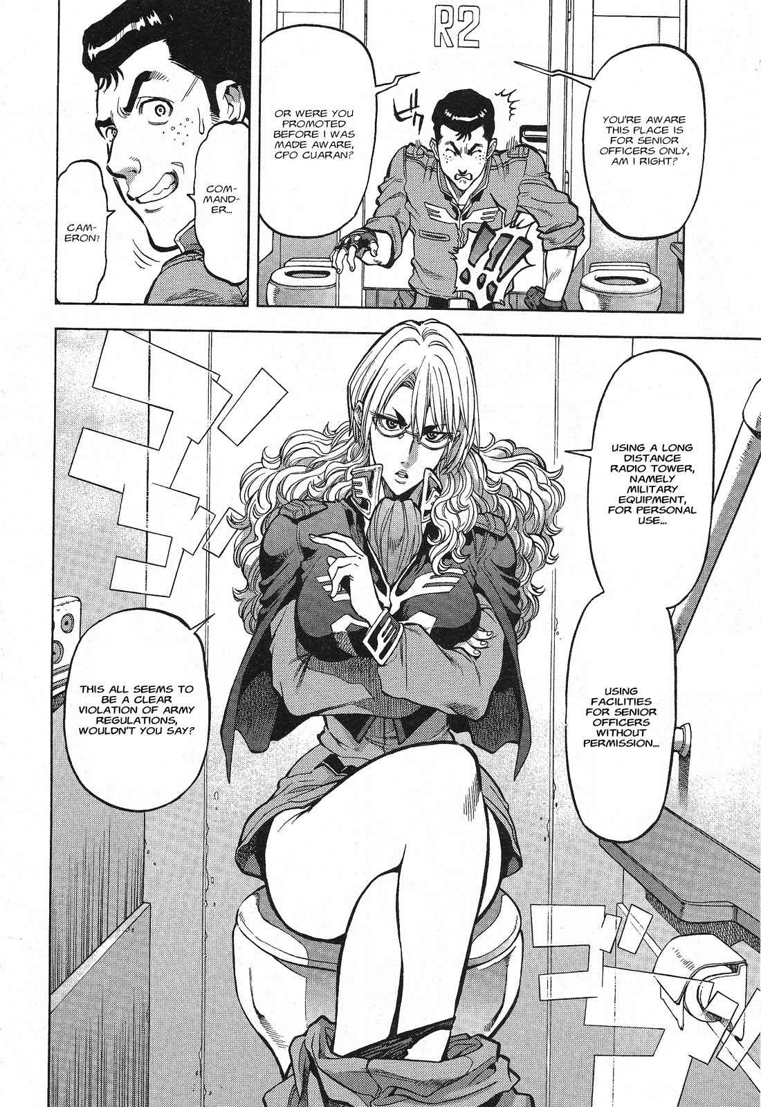 Kidou Senshi Gundam U.C. Hard Graph - Tetsu no Kanba Chapter 2 page 4 - Chapter 2: The Set-up