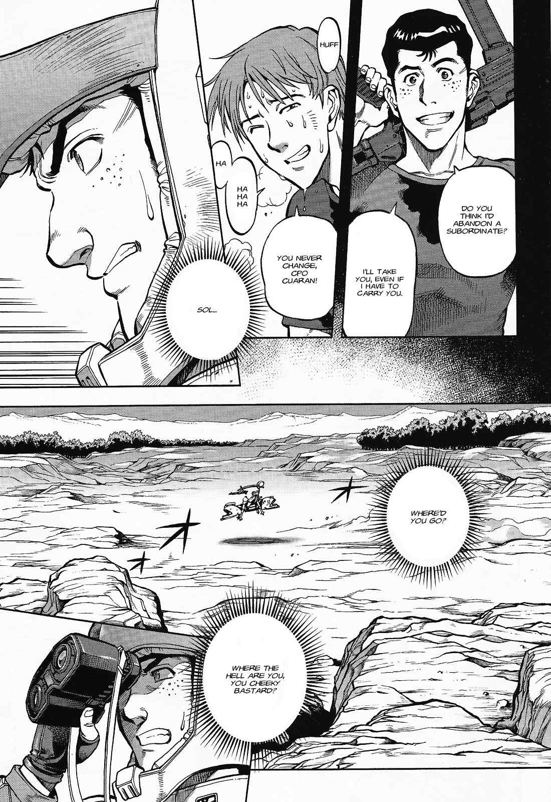 Kidou Senshi Gundam U.C. Hard Graph - Tetsu no Kanba Chapter 3 page 17 - Chapter 3: Flying High