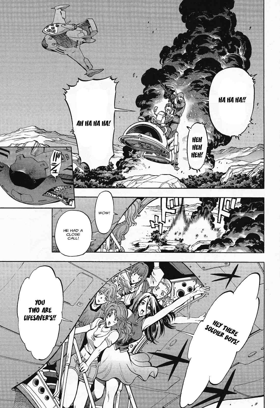 Kidou Senshi Gundam U.C. Hard Graph - Tetsu no Kanba Chapter 3 page 30 - Chapter 3: Flying High