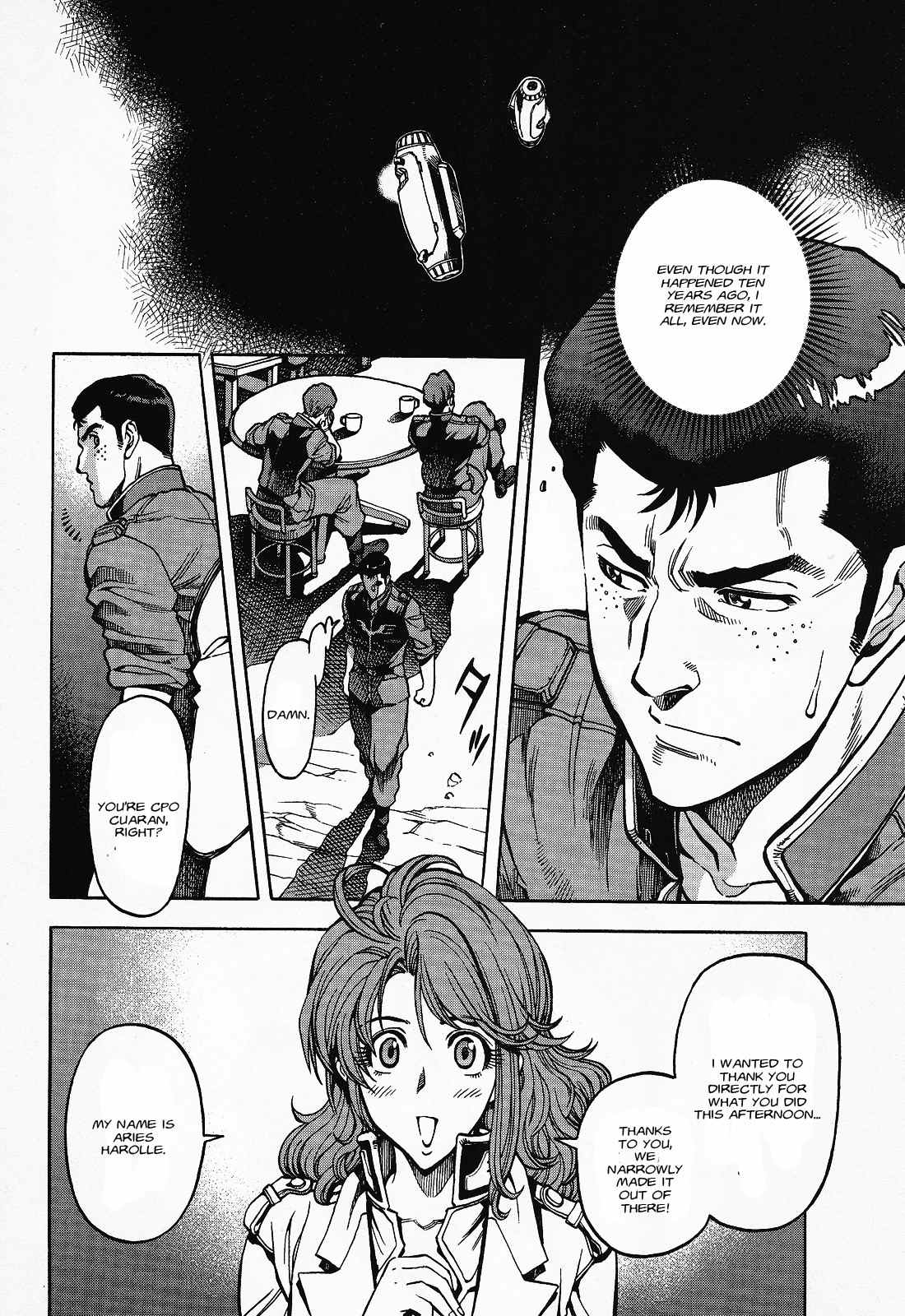 Kidou Senshi Gundam U.C. Hard Graph - Tetsu no Kanba Chapter 4 page 12 - Chapter 4: Feast of Nostalgia