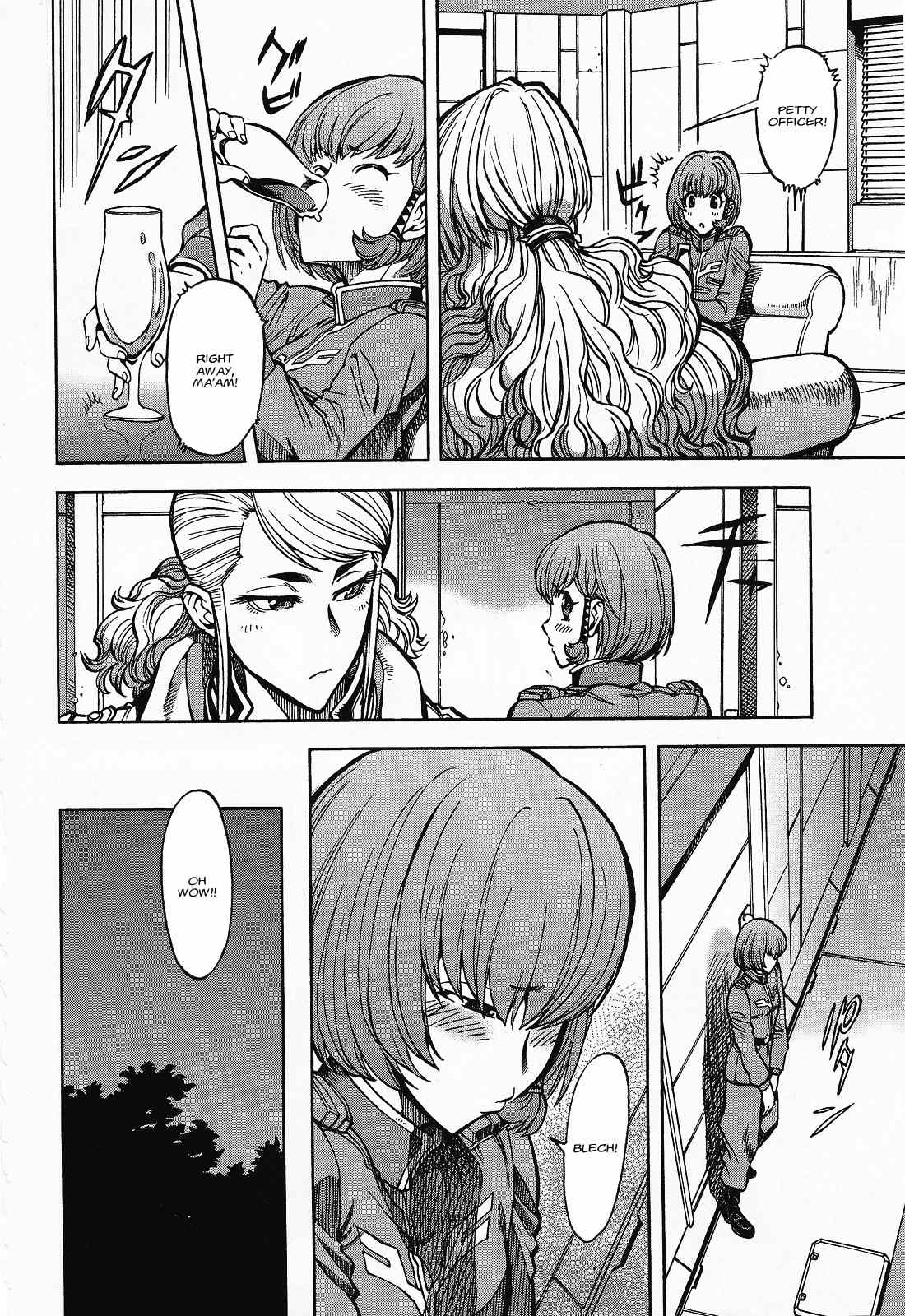Kidou Senshi Gundam U.C. Hard Graph - Tetsu no Kanba Chapter 4 page 16 - Chapter 4: Feast of Nostalgia