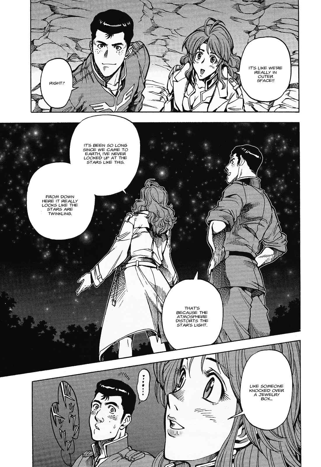 Kidou Senshi Gundam U.C. Hard Graph - Tetsu no Kanba Chapter 4 page 17 - Chapter 4: Feast of Nostalgia