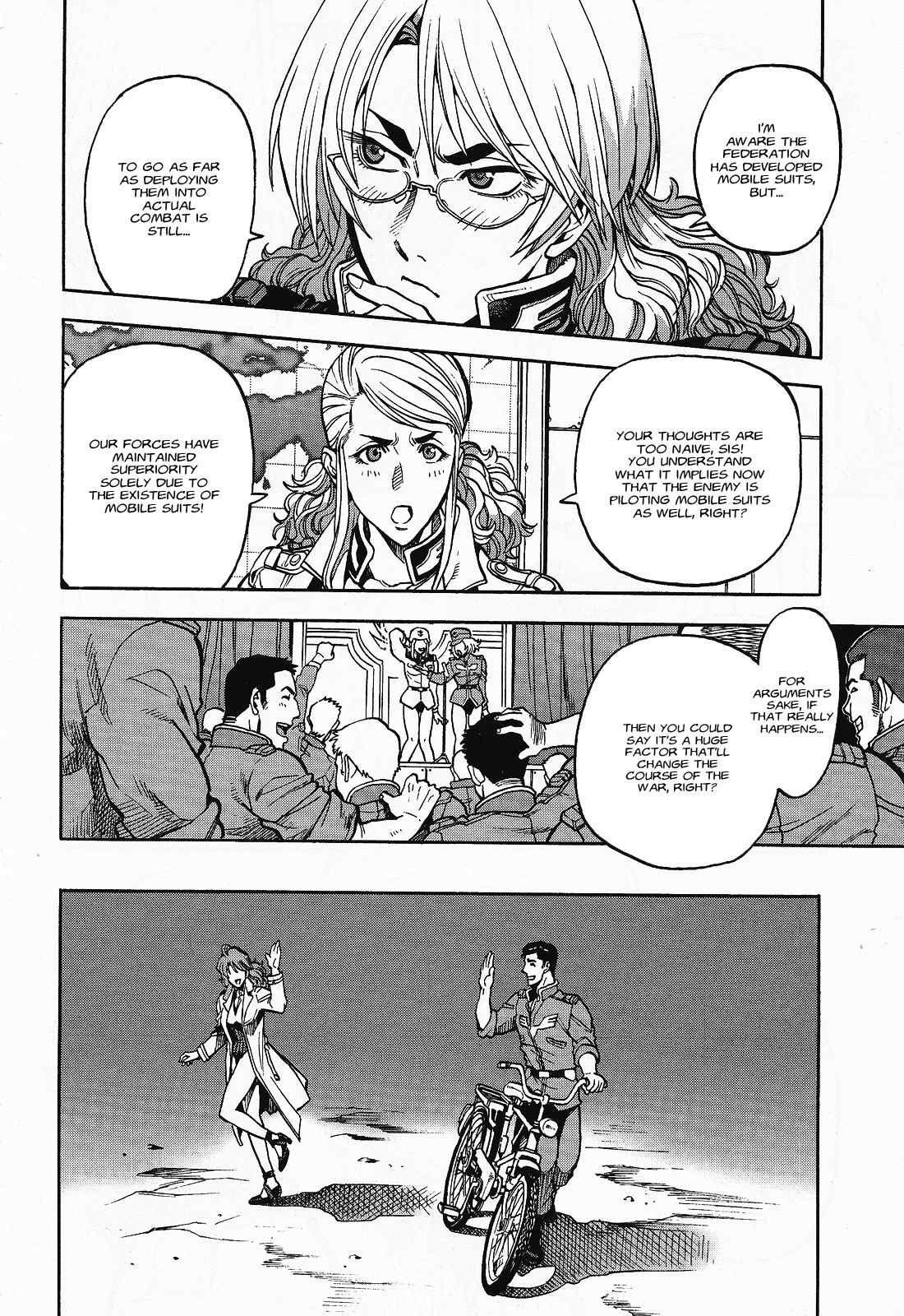 Kidou Senshi Gundam U.C. Hard Graph - Tetsu no Kanba Chapter 4 page 22 - Chapter 4: Feast of Nostalgia