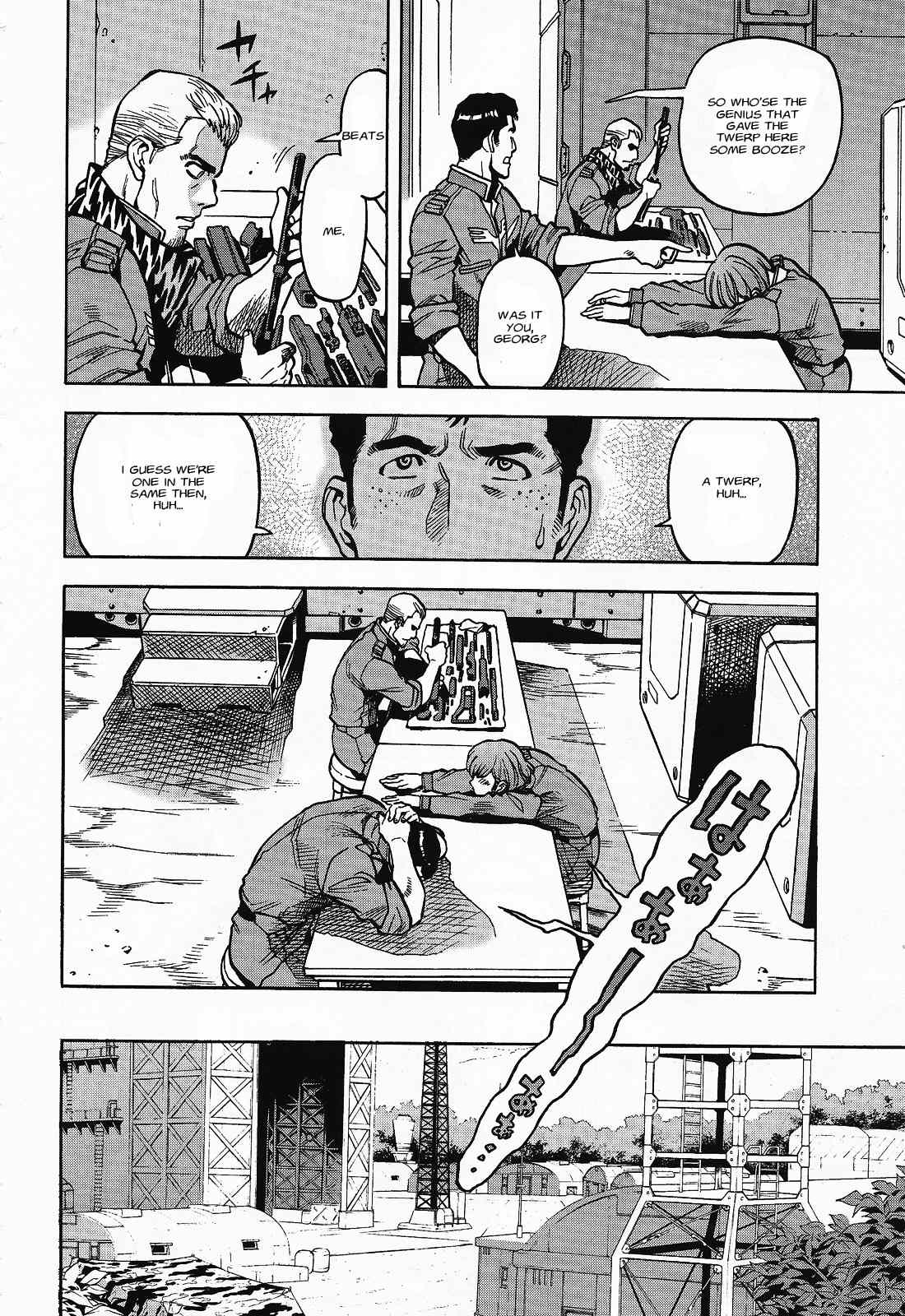 Kidou Senshi Gundam U.C. Hard Graph - Tetsu no Kanba Chapter 4 page 24 - Chapter 4: Feast of Nostalgia