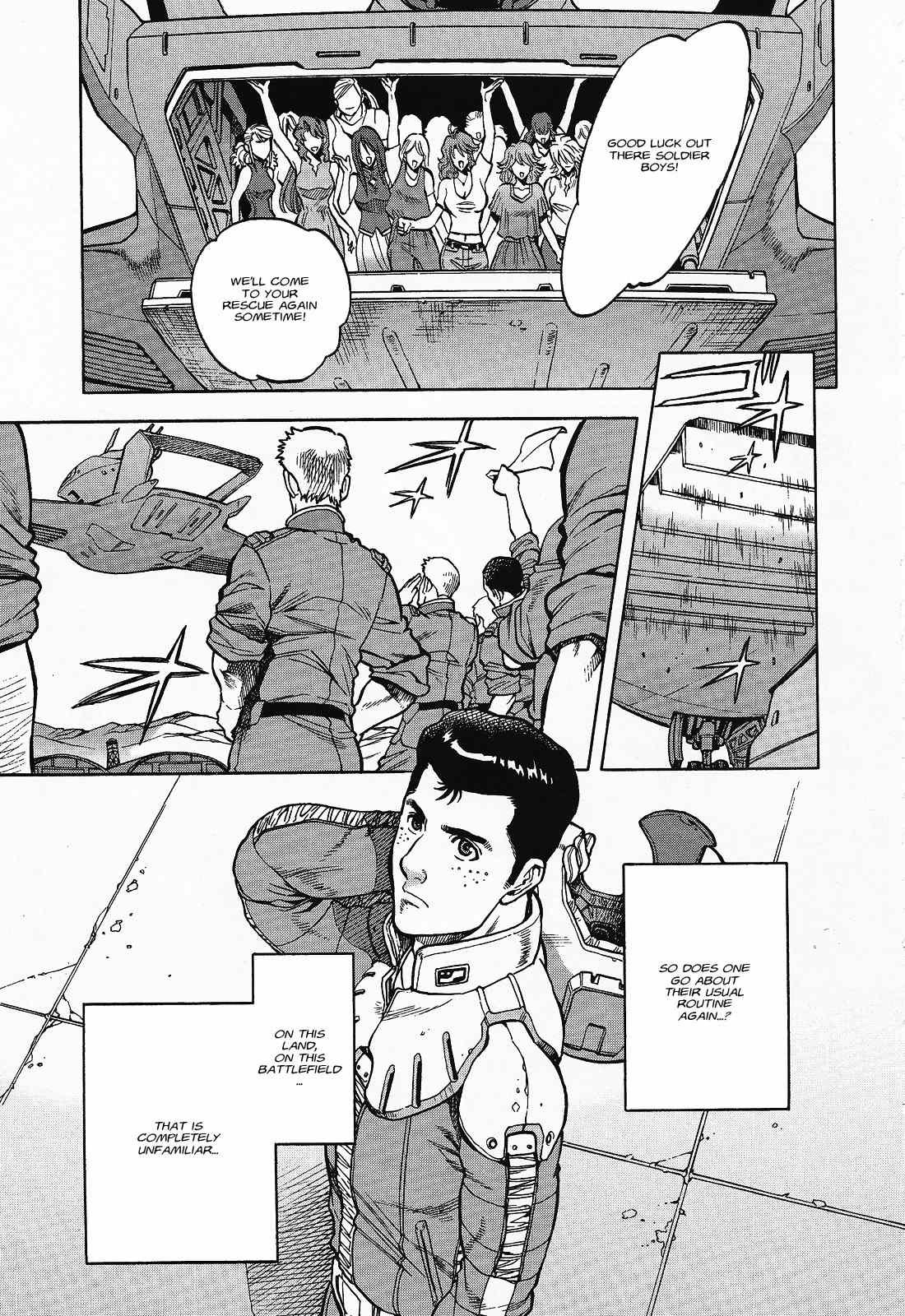 Kidou Senshi Gundam U.C. Hard Graph - Tetsu no Kanba Chapter 4 page 25 - Chapter 4: Feast of Nostalgia