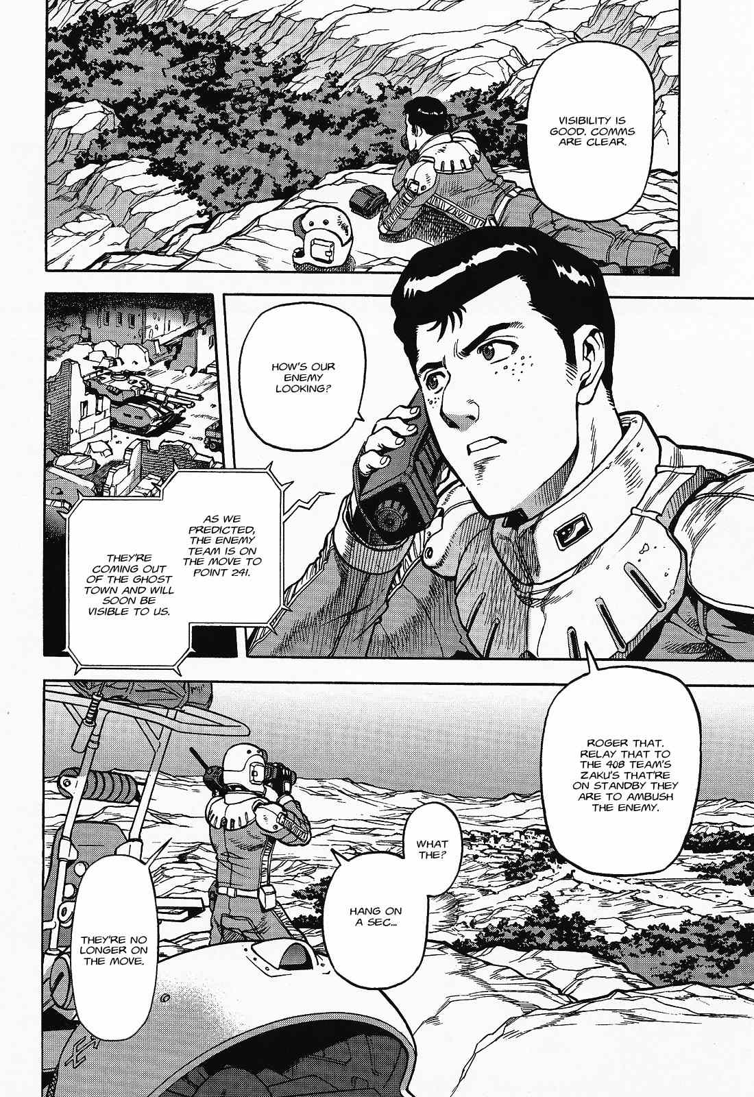 Kidou Senshi Gundam U.C. Hard Graph - Tetsu no Kanba Chapter 4 page 27 - Chapter 4: Feast of Nostalgia