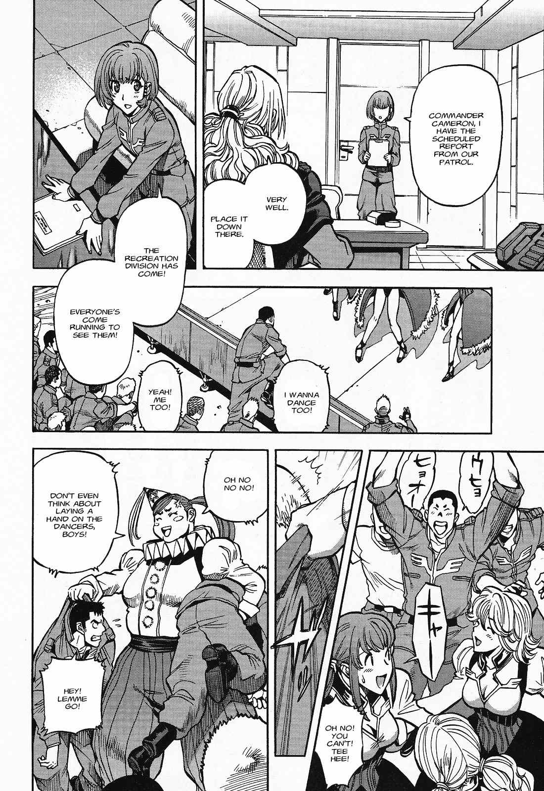 Kidou Senshi Gundam U.C. Hard Graph - Tetsu no Kanba Chapter 4 page 6 - Chapter 4: Feast of Nostalgia