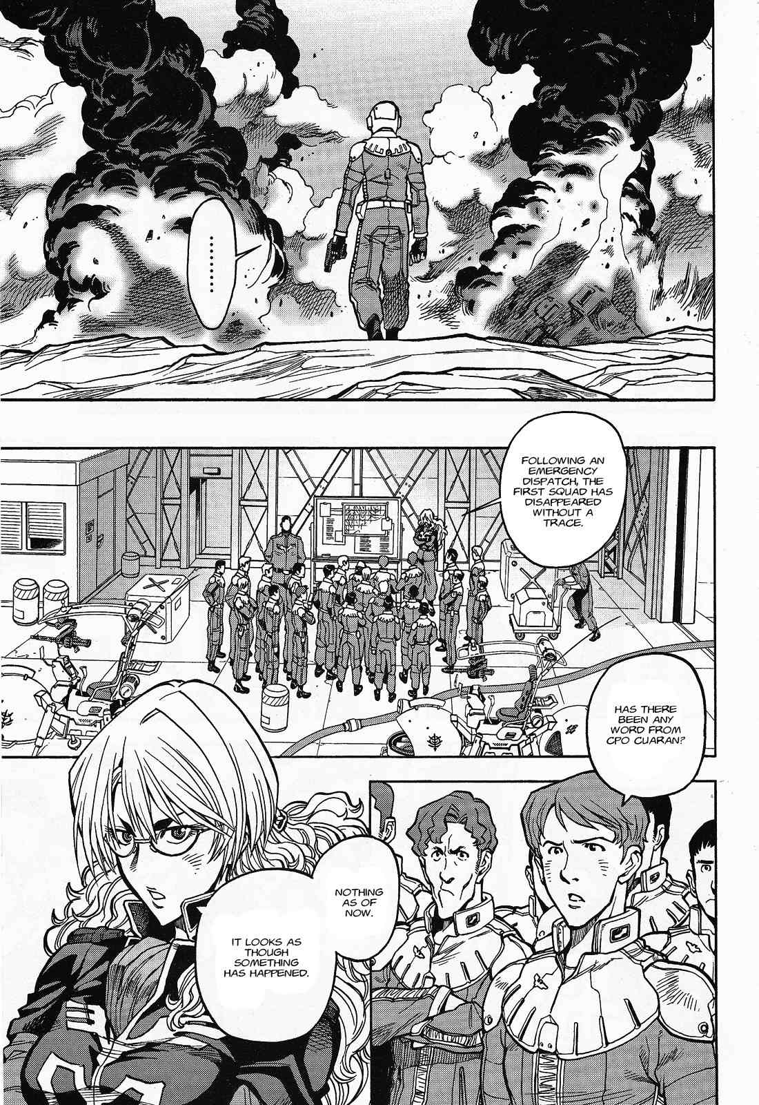 Kidou Senshi Gundam U.C. Hard Graph - Tetsu no Kanba Chapter 5 page 16 - Chapter 5: Look up the Universe