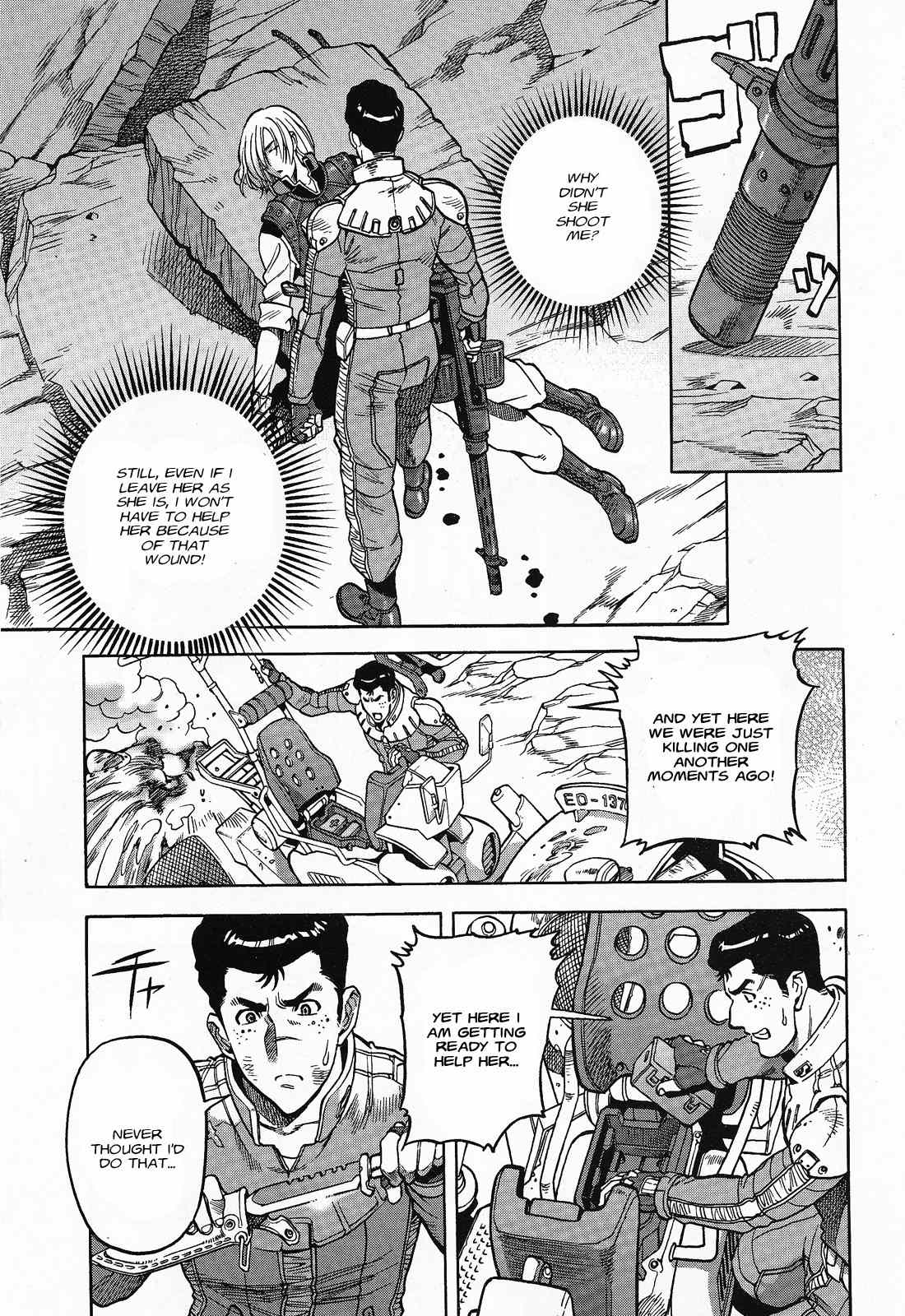 Kidou Senshi Gundam U.C. Hard Graph - Tetsu no Kanba Chapter 5 page 24 - Chapter 5: Look up the Universe