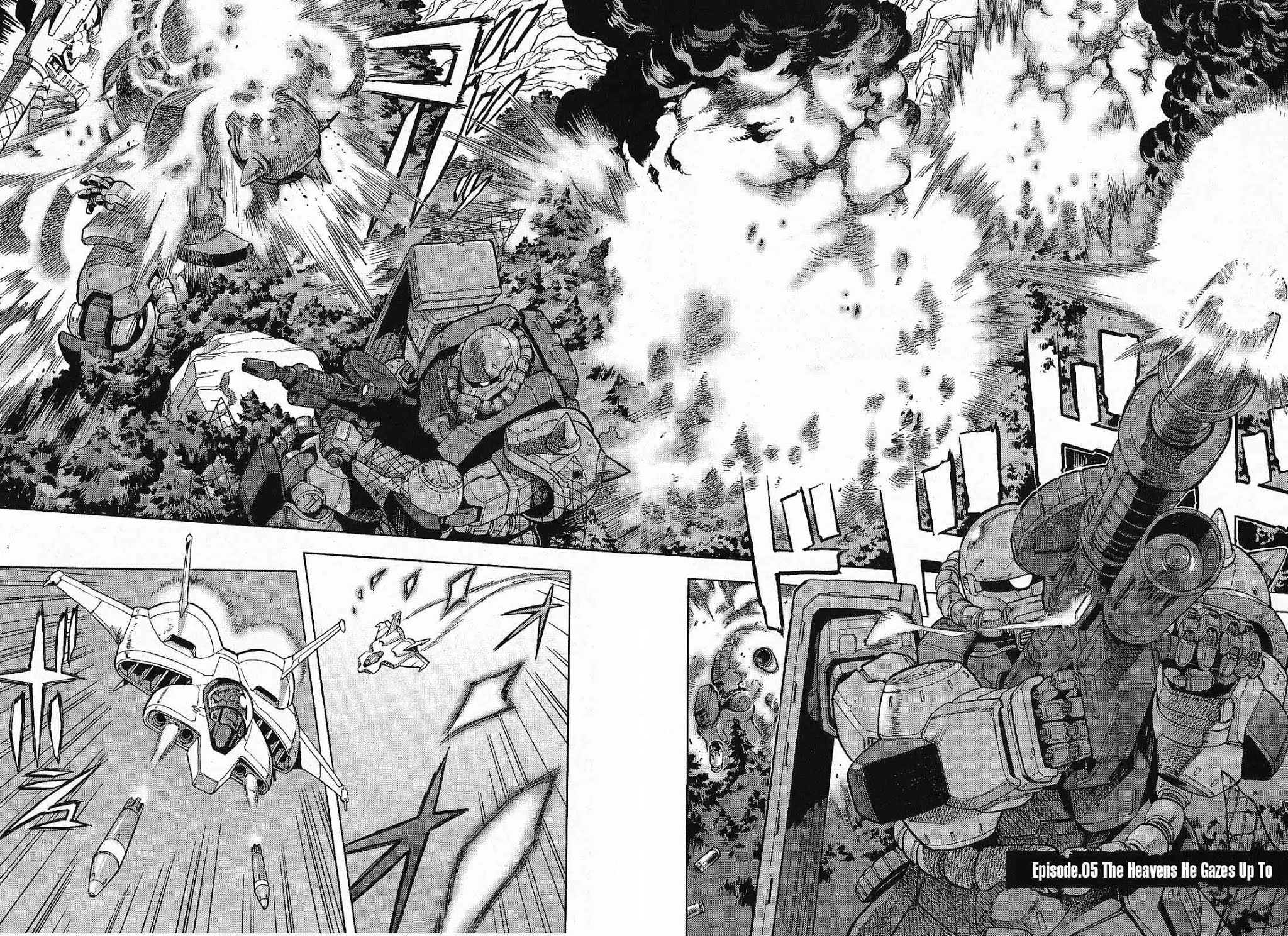 Kidou Senshi Gundam U.C. Hard Graph - Tetsu no Kanba Chapter 5 page 3 - Chapter 5: Look up the Universe