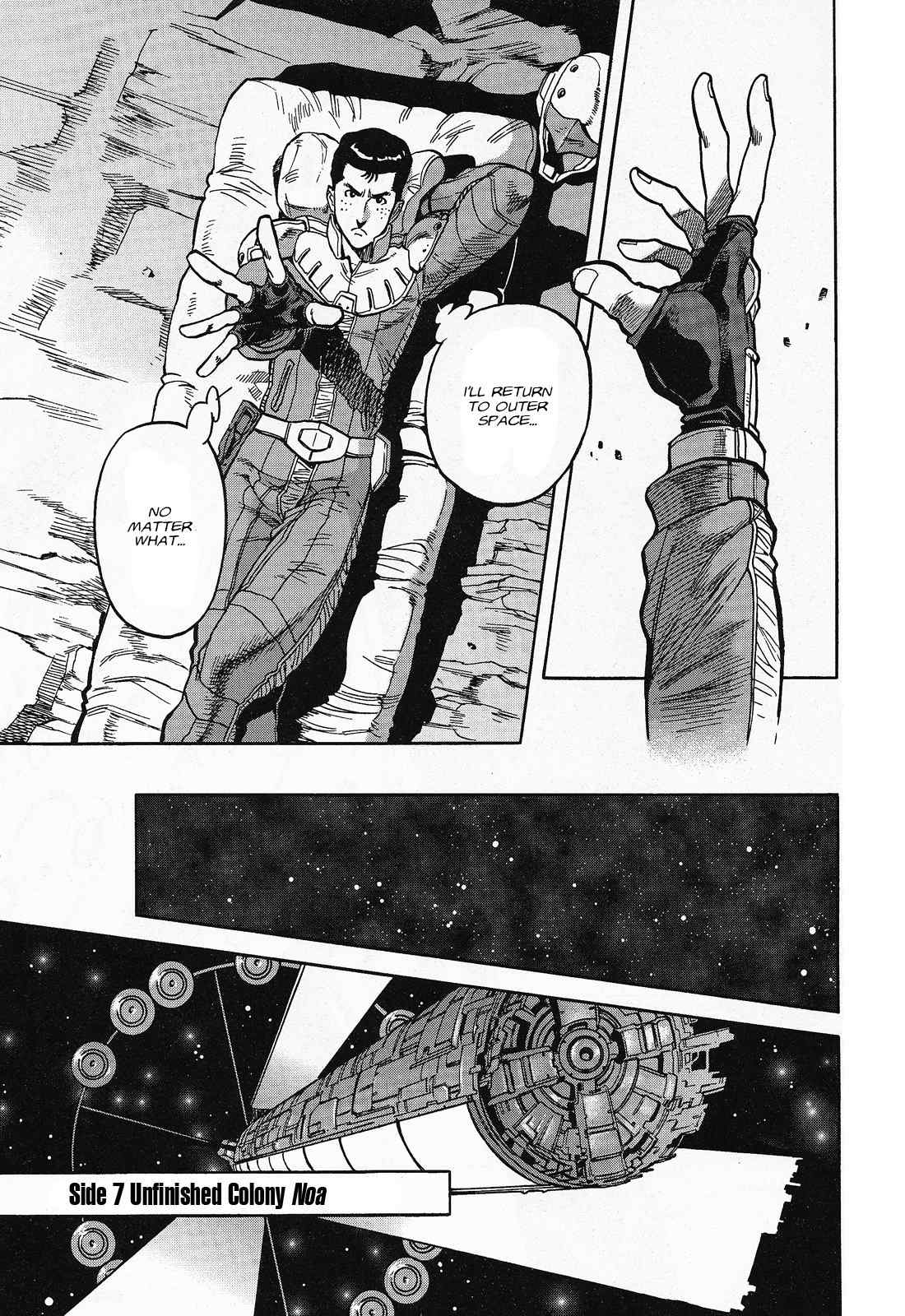 Kidou Senshi Gundam U.C. Hard Graph - Tetsu no Kanba Chapter 5 page 30 - Chapter 5: Look up the Universe