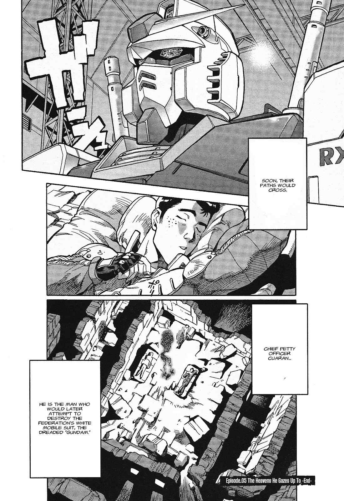 Kidou Senshi Gundam U.C. Hard Graph - Tetsu no Kanba Chapter 5 page 32 - Chapter 5: Look up the Universe