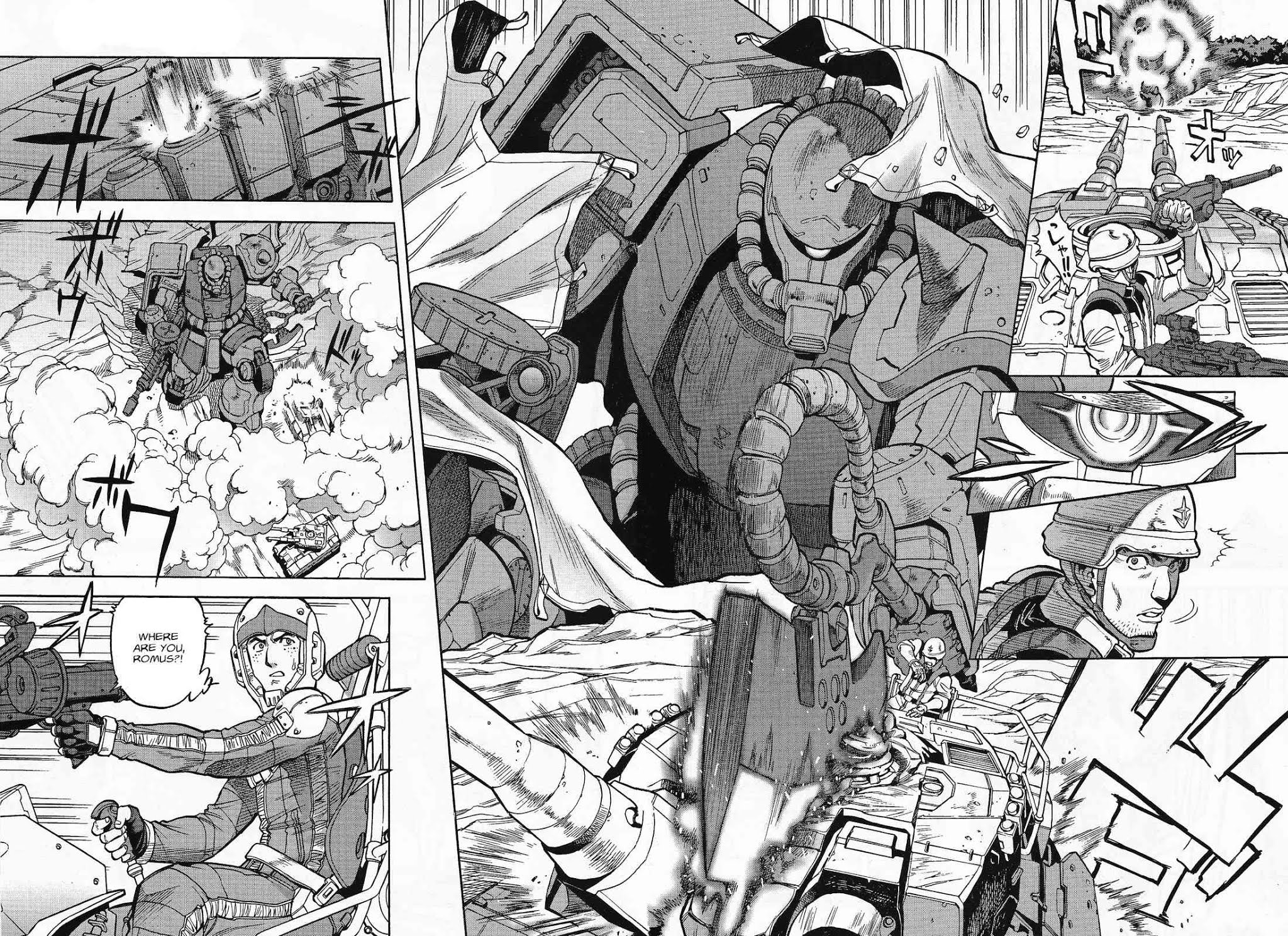 Kidou Senshi Gundam U.C. Hard Graph - Tetsu no Kanba Chapter 5 page 8 - Chapter 5: Look up the Universe