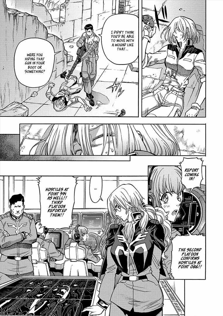 Kidou Senshi Gundam U.C. Hard Graph - Tetsu no Kanba Chapter 6 page 11 - Chapter 6: An Empty Blazing Reminiscences