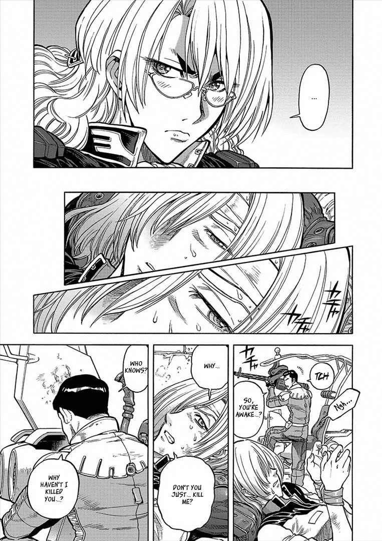 Kidou Senshi Gundam U.C. Hard Graph - Tetsu no Kanba Chapter 6 page 13 - Chapter 6: An Empty Blazing Reminiscences