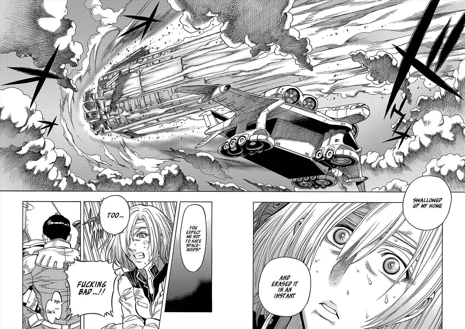 Kidou Senshi Gundam U.C. Hard Graph - Tetsu no Kanba Chapter 6 page 16 - Chapter 6: An Empty Blazing Reminiscences