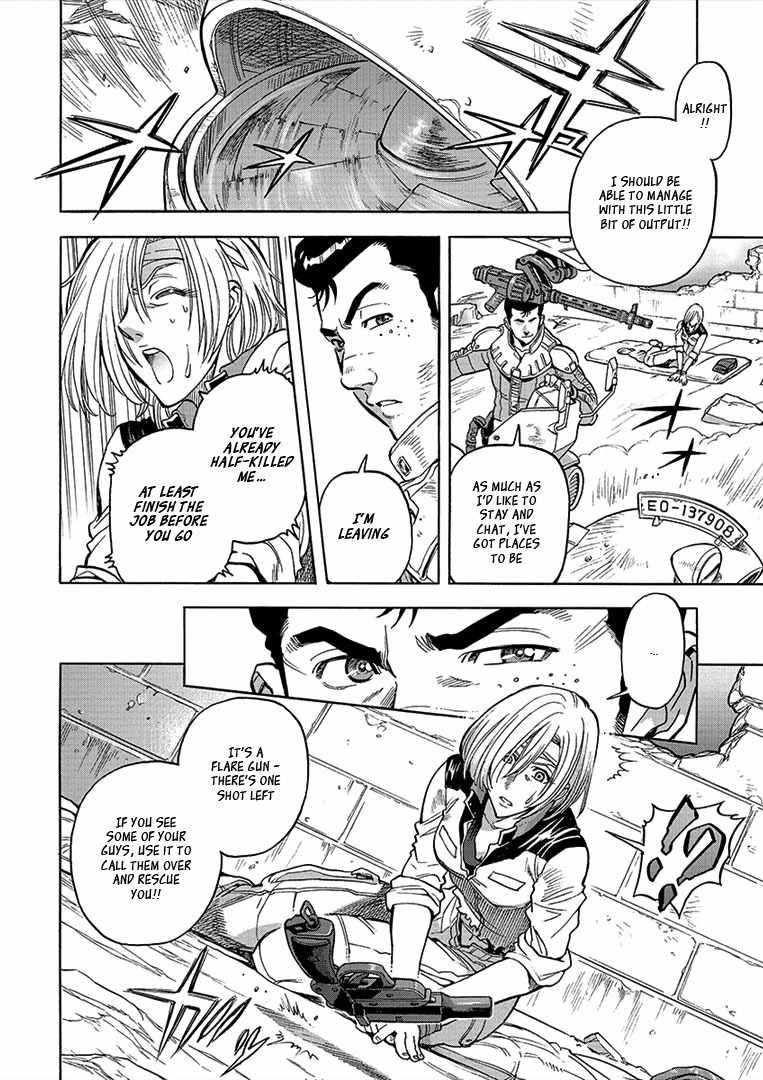 Kidou Senshi Gundam U.C. Hard Graph - Tetsu no Kanba Chapter 6 page 17 - Chapter 6: An Empty Blazing Reminiscences