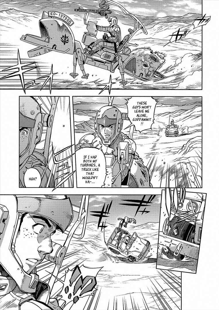 Kidou Senshi Gundam U.C. Hard Graph - Tetsu no Kanba Chapter 6 page 22 - Chapter 6: An Empty Blazing Reminiscences