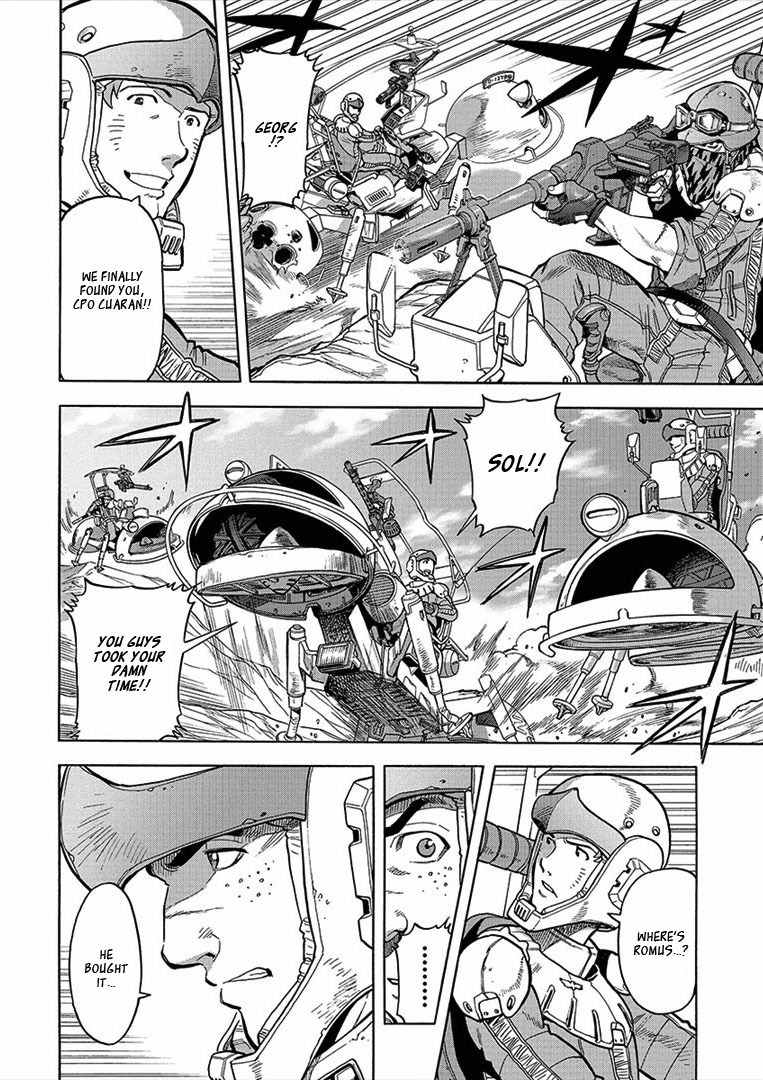 Kidou Senshi Gundam U.C. Hard Graph - Tetsu no Kanba Chapter 6 page 23 - Chapter 6: An Empty Blazing Reminiscences