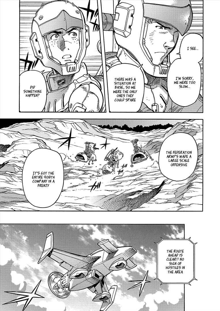 Kidou Senshi Gundam U.C. Hard Graph - Tetsu no Kanba Chapter 6 page 24 - Chapter 6: An Empty Blazing Reminiscences