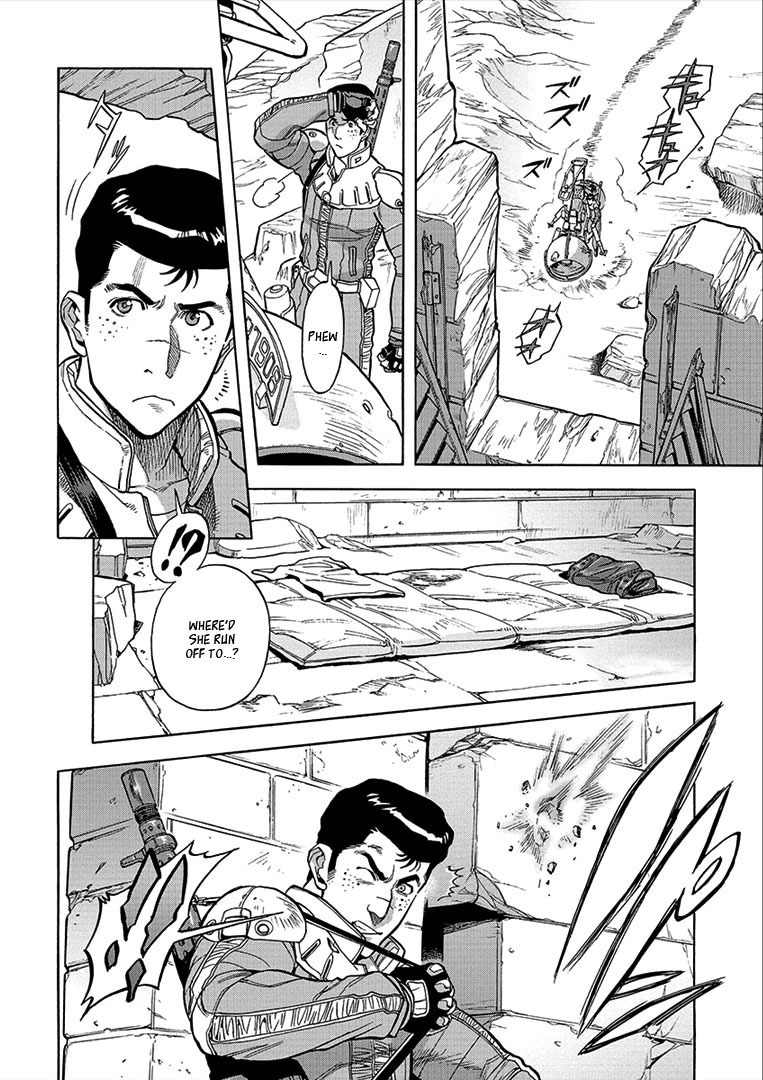 Kidou Senshi Gundam U.C. Hard Graph - Tetsu no Kanba Chapter 6 page 8 - Chapter 6: An Empty Blazing Reminiscences