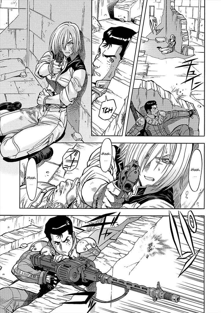 Kidou Senshi Gundam U.C. Hard Graph - Tetsu no Kanba Chapter 6 page 9 - Chapter 6: An Empty Blazing Reminiscences