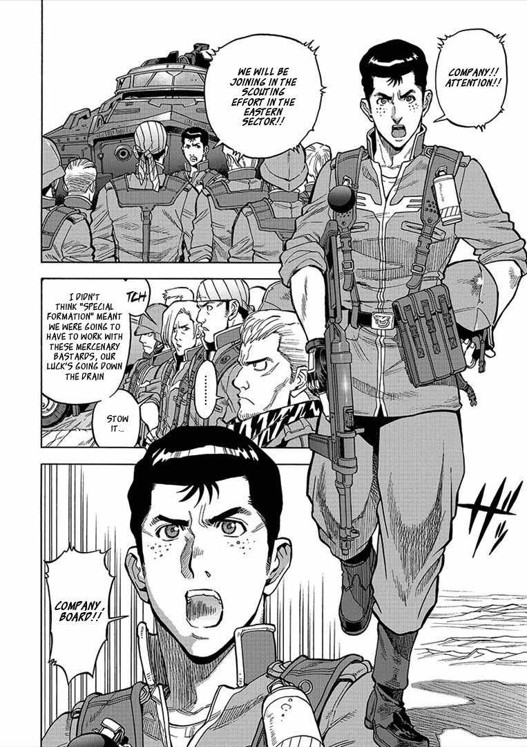 Kidou Senshi Gundam U.C. Hard Graph - Tetsu no Kanba Chapter 7 page 13 - Chapter 7: Reconnaissance in Force