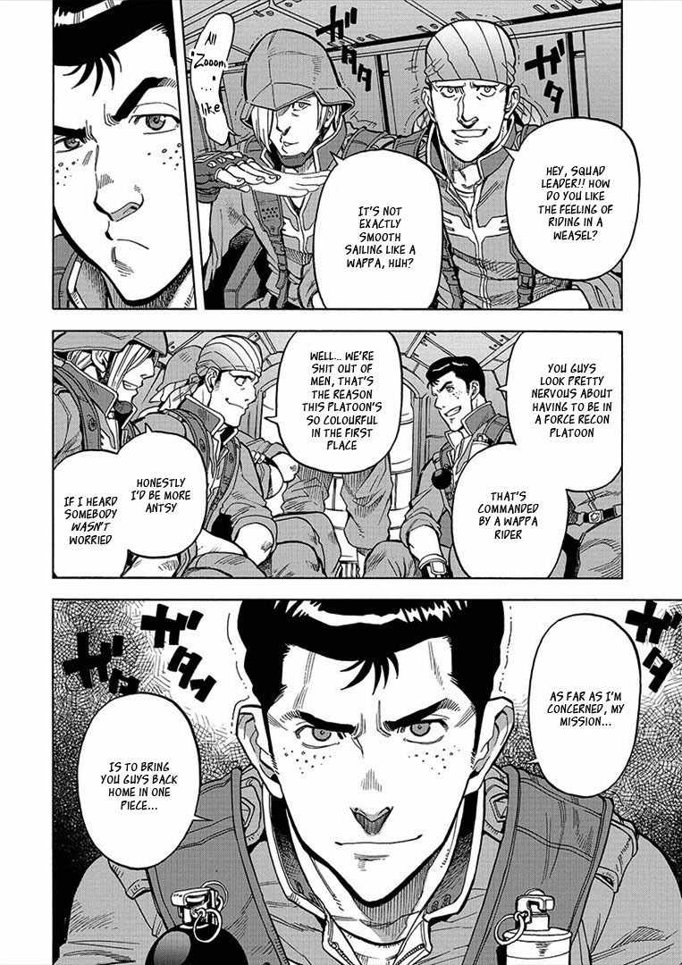 Kidou Senshi Gundam U.C. Hard Graph - Tetsu no Kanba Chapter 7 page 15 - Chapter 7: Reconnaissance in Force