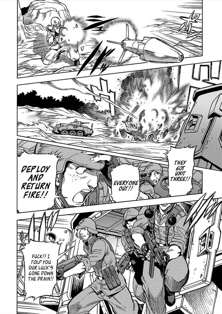 Kidou Senshi Gundam U.C. Hard Graph - Tetsu no Kanba Chapter 7 page 19 - Chapter 7: Reconnaissance in Force