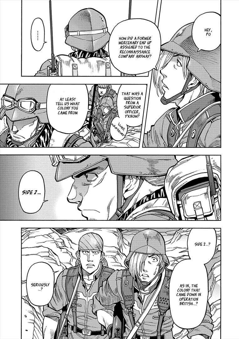 Kidou Senshi Gundam U.C. Hard Graph - Tetsu no Kanba Chapter 8 page 17 - Chapter 8: Mein Kampf