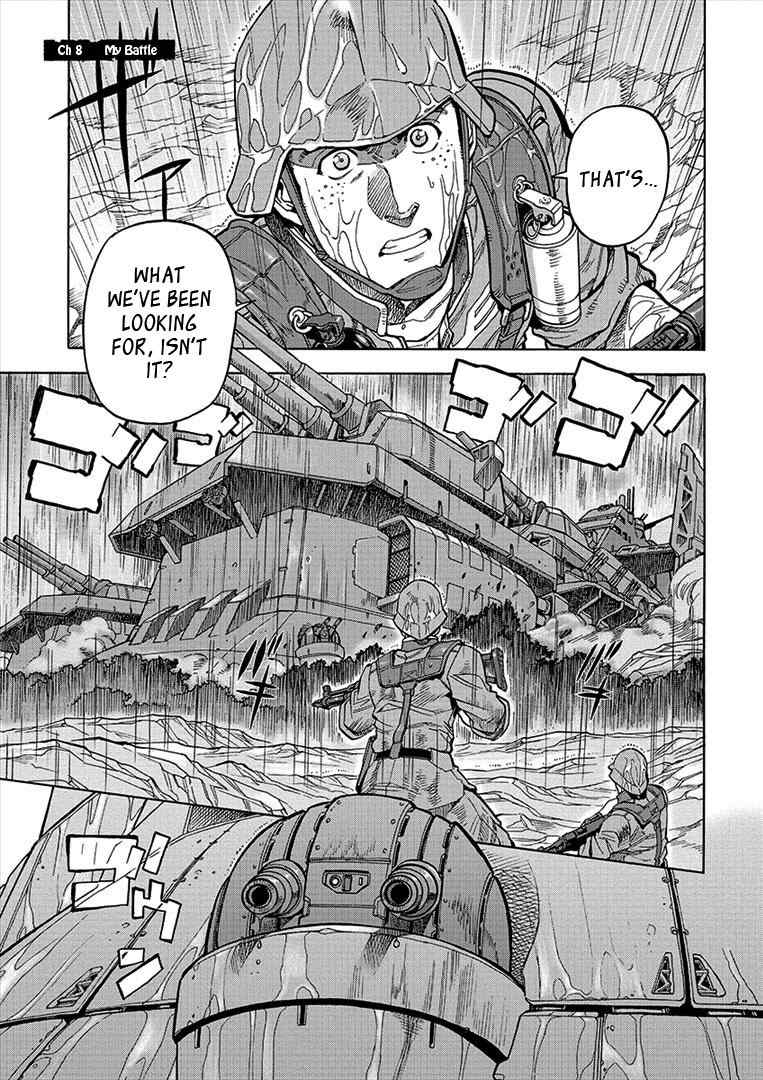 Kidou Senshi Gundam U.C. Hard Graph - Tetsu no Kanba Chapter 8 page 2 - Chapter 8: Mein Kampf