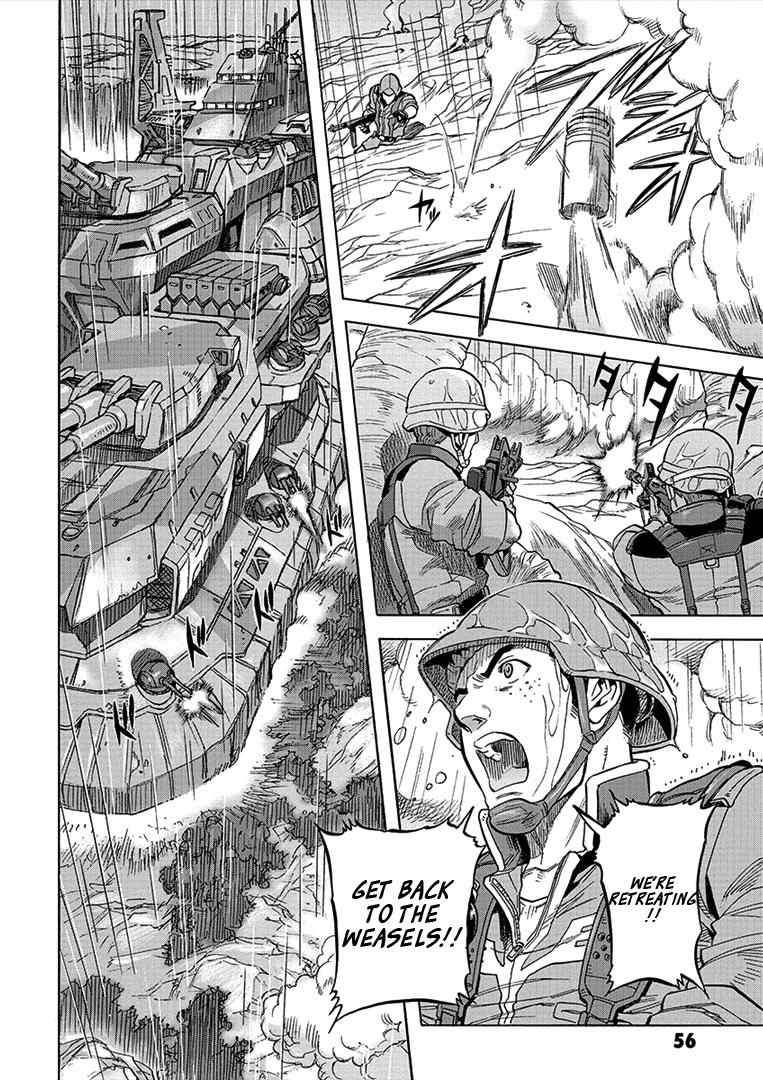 Kidou Senshi Gundam U.C. Hard Graph - Tetsu no Kanba Chapter 8 page 4 - Chapter 8: Mein Kampf