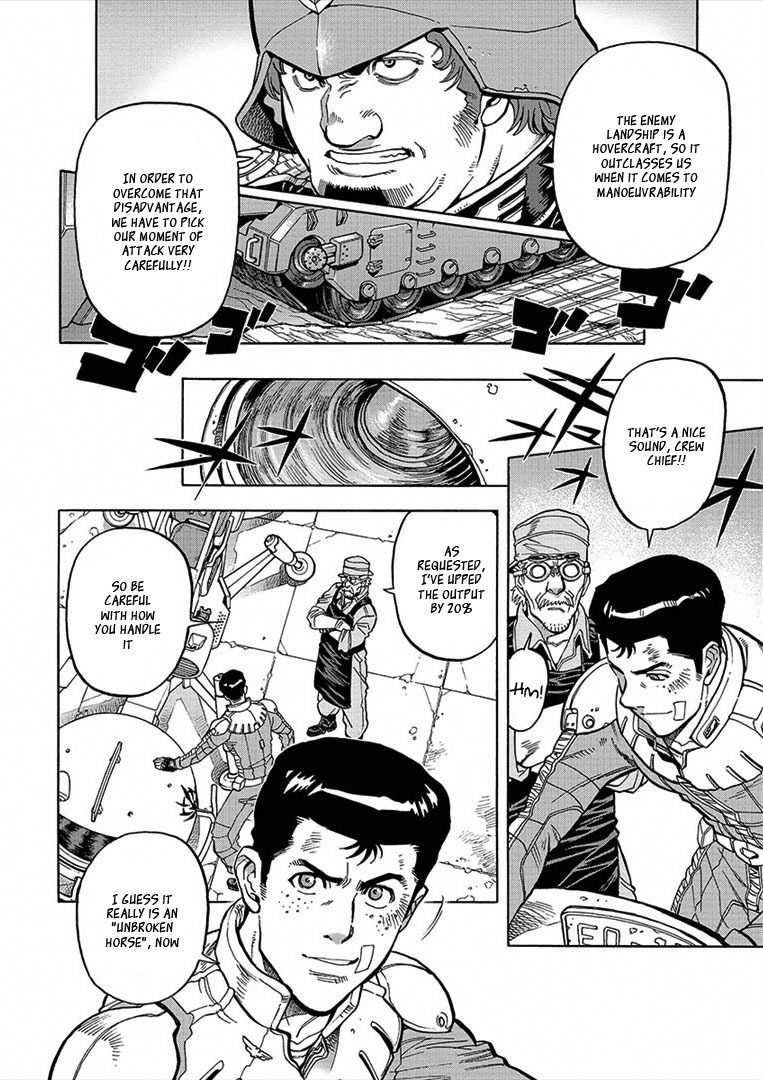 Kidou Senshi Gundam U.C. Hard Graph - Tetsu no Kanba Chapter 9 page 12 - Chapter 9: "Black" Hounds