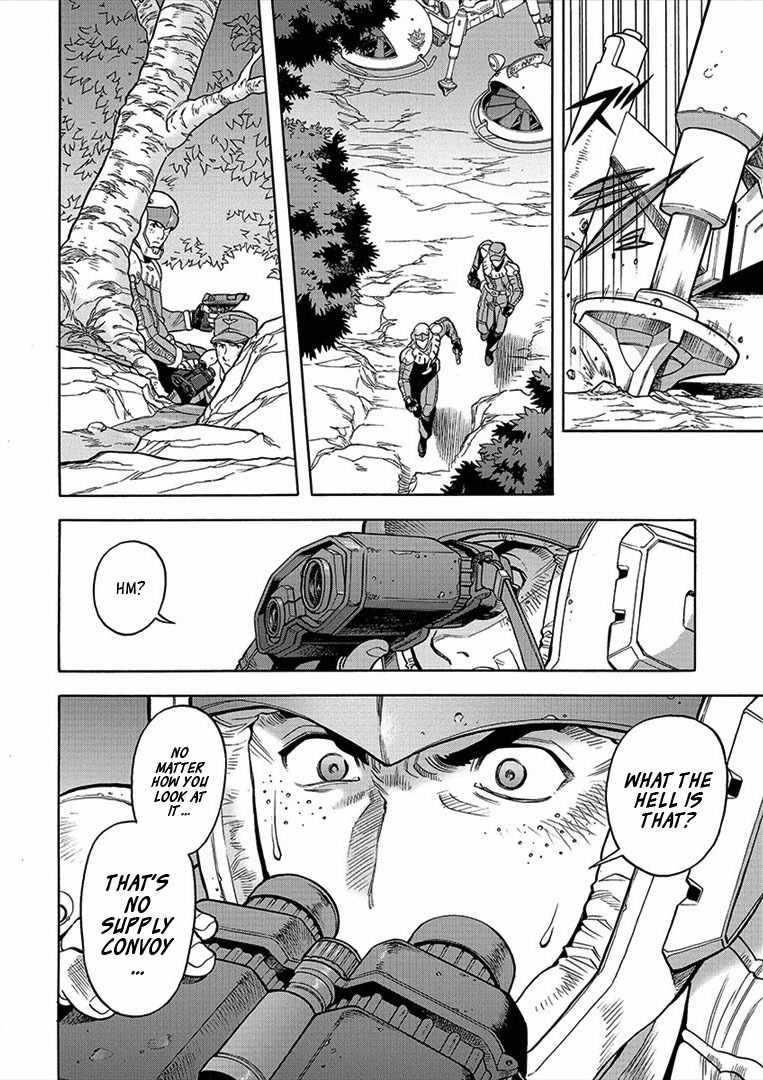 Kidou Senshi Gundam U.C. Hard Graph - Tetsu no Kanba Chapter 9 page 18 - Chapter 9: "Black" Hounds