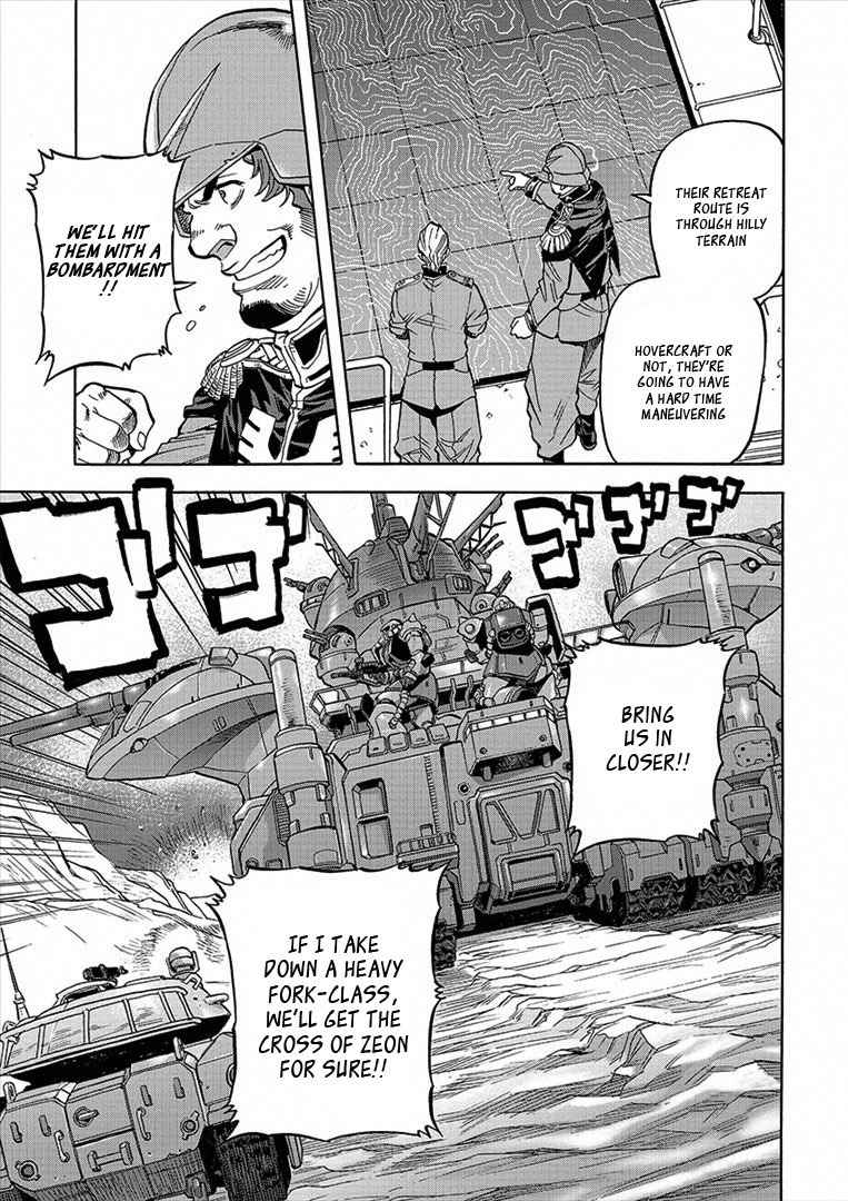 Kidou Senshi Gundam U.C. Hard Graph - Tetsu no Kanba Chapter 9 page 21 - Chapter 9: "Black" Hounds