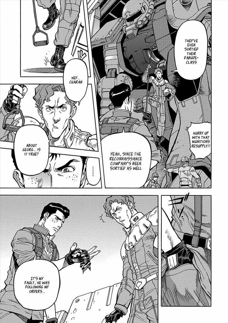 Kidou Senshi Gundam U.C. Hard Graph - Tetsu no Kanba Chapter 9 page 5 - Chapter 9: "Black" Hounds