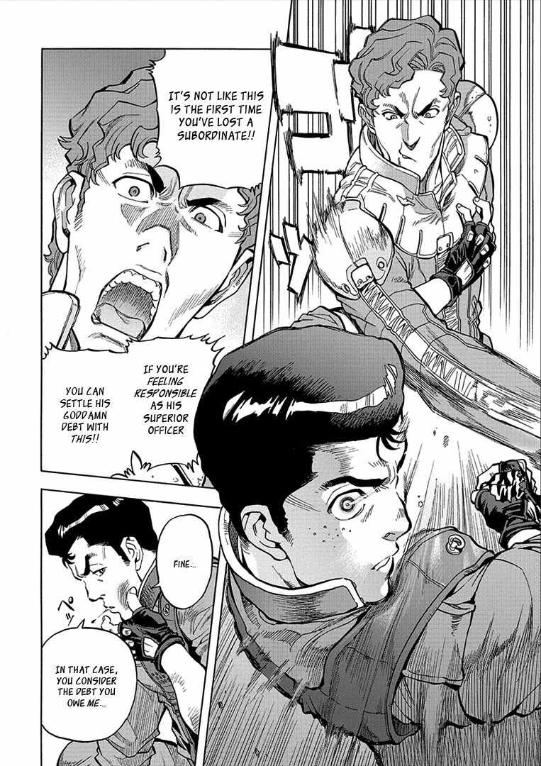 Kidou Senshi Gundam U.C. Hard Graph - Tetsu no Kanba Chapter 9 page 8 - Chapter 9: "Black" Hounds