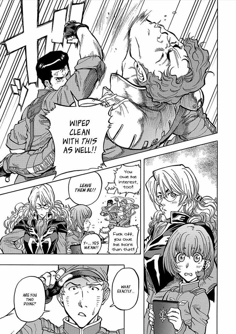 Kidou Senshi Gundam U.C. Hard Graph - Tetsu no Kanba Chapter 9 page 9 - Chapter 9: "Black" Hounds