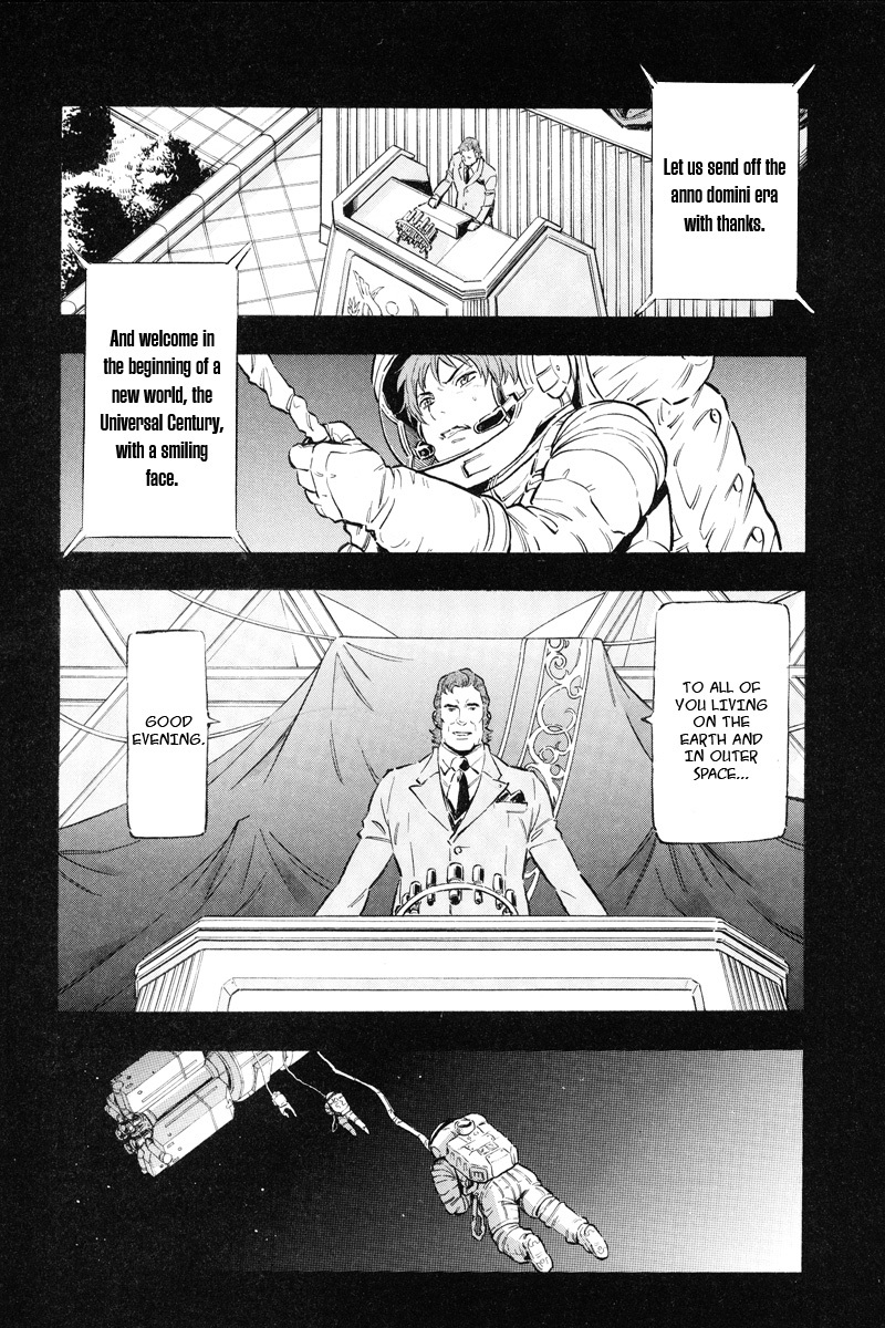 Kidou Senshi Gundam UC: Bande Dessinee Chapter 1 page 9 - Chapter 1: Day of the Unicorn - Act.001