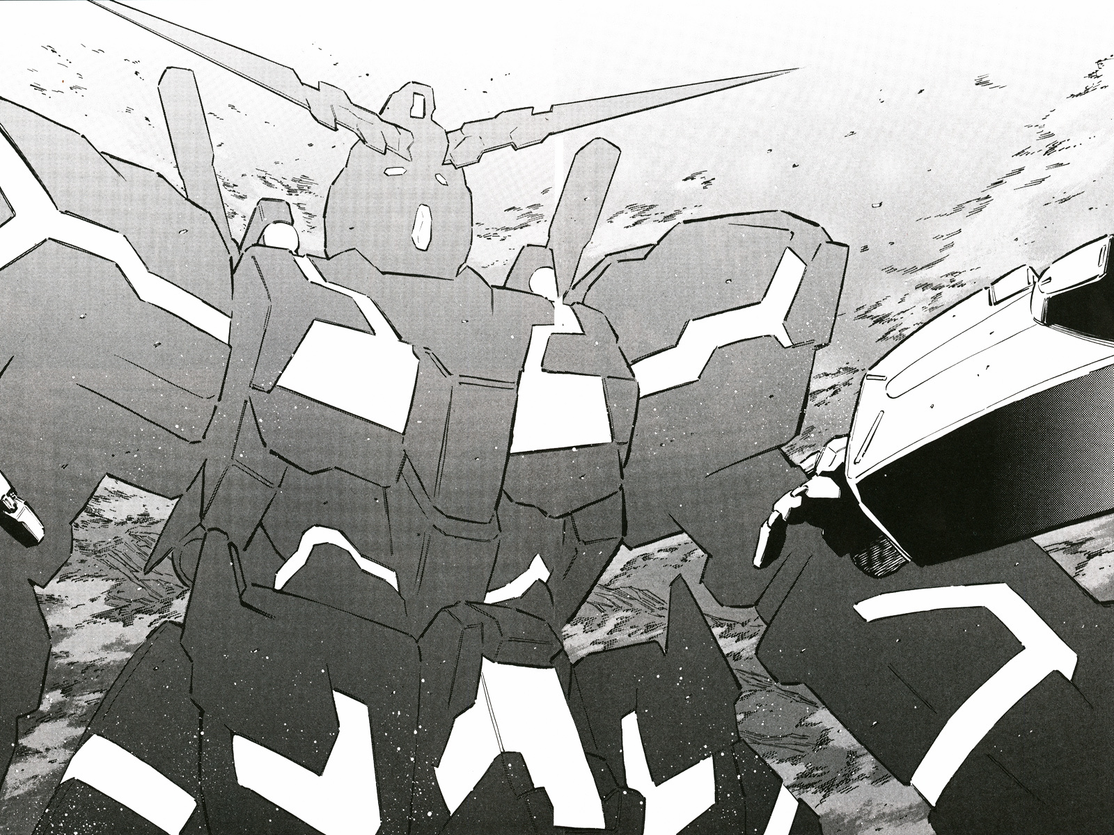 Kidou Senshi Gundam UC: Bande Dessinee Chapter 3 page 23 - Chapter 3: Day of the Unicorn - Act.003