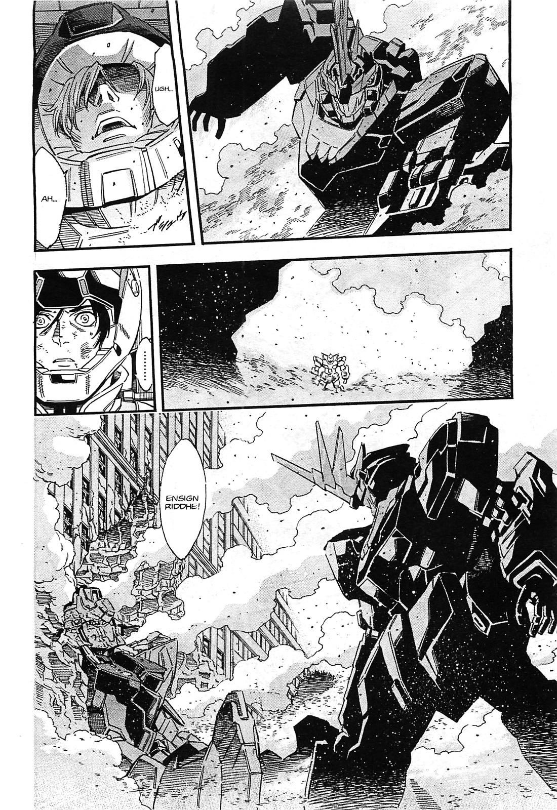 Kidou Senshi Gundam UC: Bande Dessinee Chapter 39 page 16 - Chapter 39: The Black Unicorn - Act.001 (Part .001)