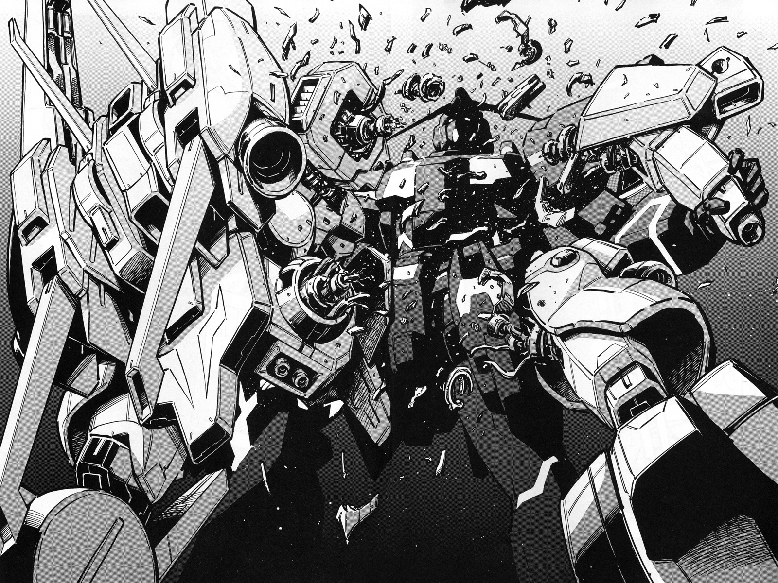Kidou Senshi Gundam UC: Bande Dessinee Chapter 4 page 4 - Chapter 4: Day of the Unicorn - Act.004