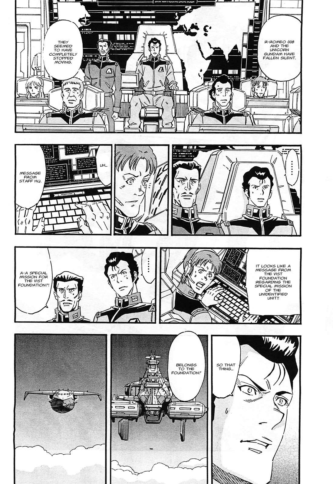 Kidou Senshi Gundam UC: Bande Dessinee Chapter 40 page 12 - Chapter 40: The Black Unicorn - Act.001 (Part .002)