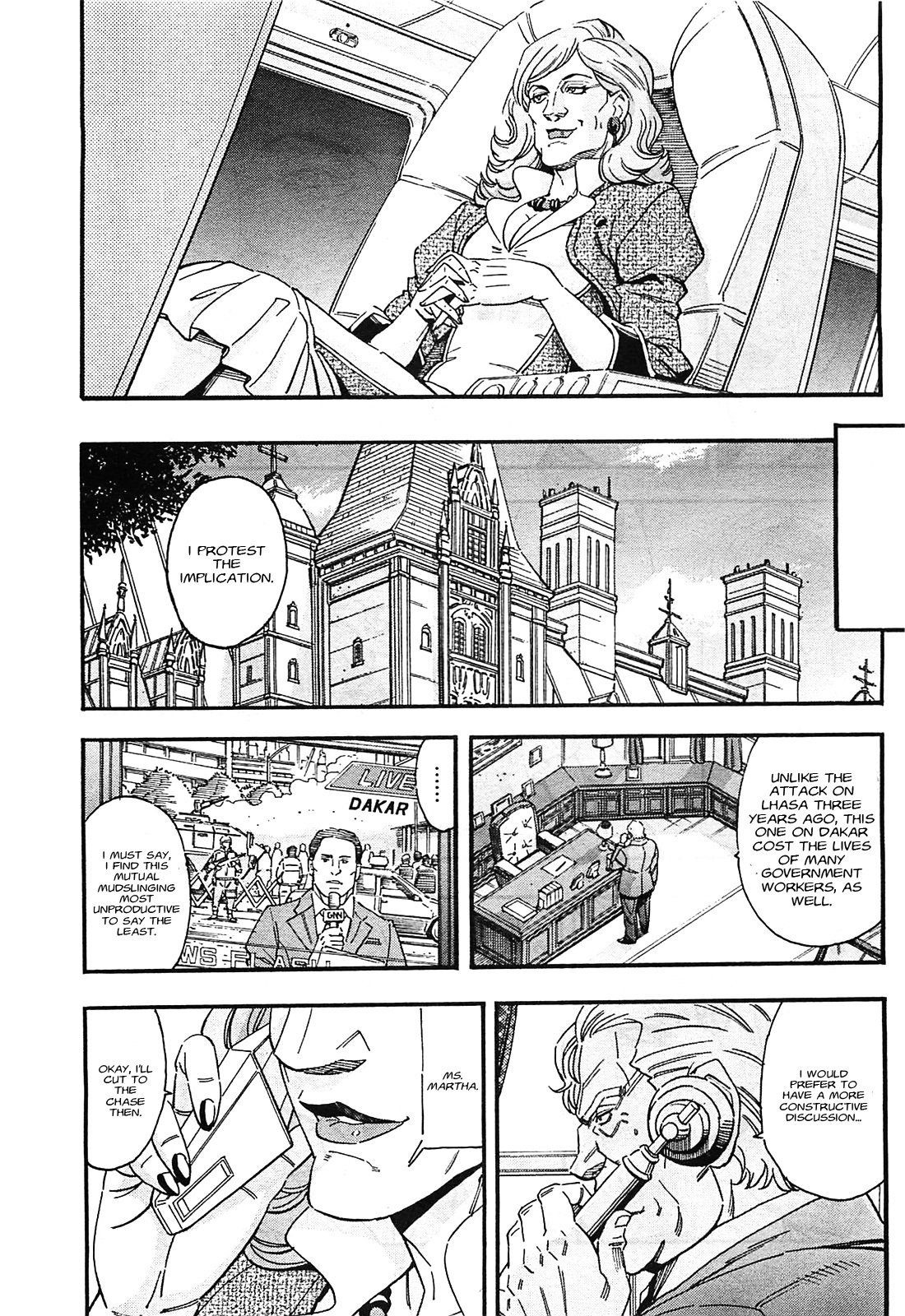 Kidou Senshi Gundam UC: Bande Dessinee Chapter 40 page 13 - Chapter 40: The Black Unicorn - Act.001 (Part .002)