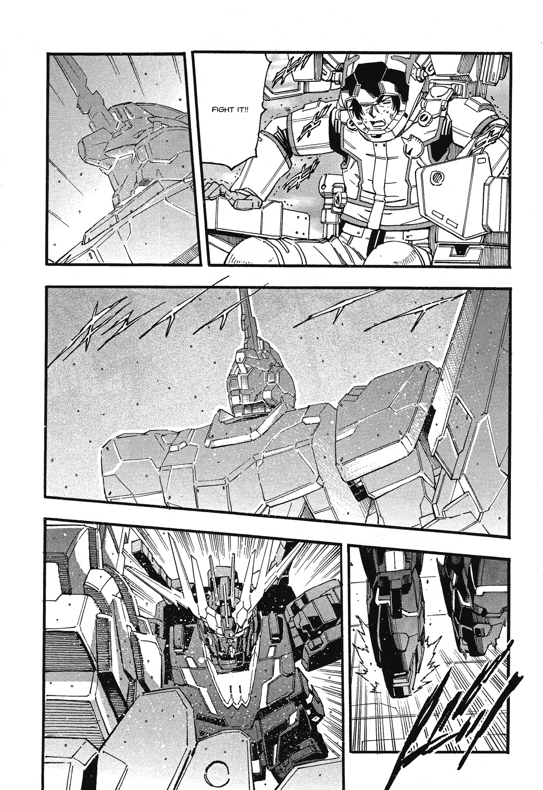Kidou Senshi Gundam UC: Bande Dessinee Chapter 48 page 25 - Chapter 48: The Black Unicorn - Act.009