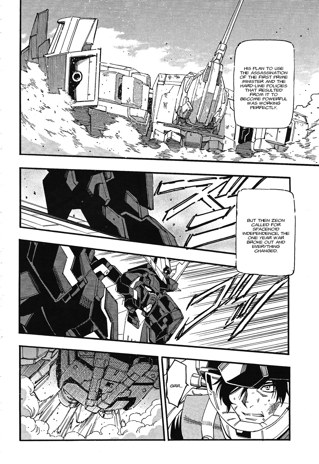 Kidou Senshi Gundam UC: Bande Dessinee Chapter 48 page 28 - Chapter 48: The Black Unicorn - Act.009