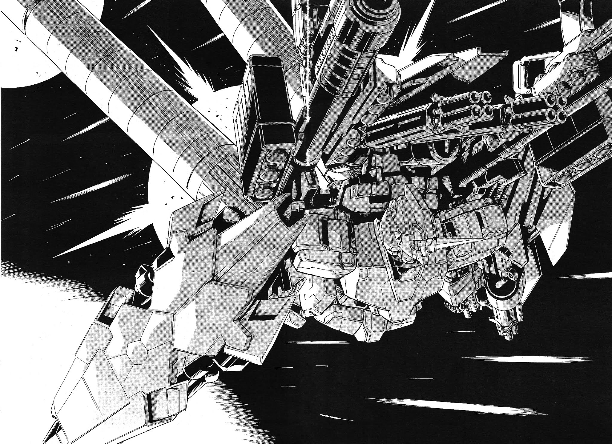 Kidou Senshi Gundam UC: Bande Dessinee Chapter 61 page 12 - Chapter 61: Over the Rainbow - Act.001