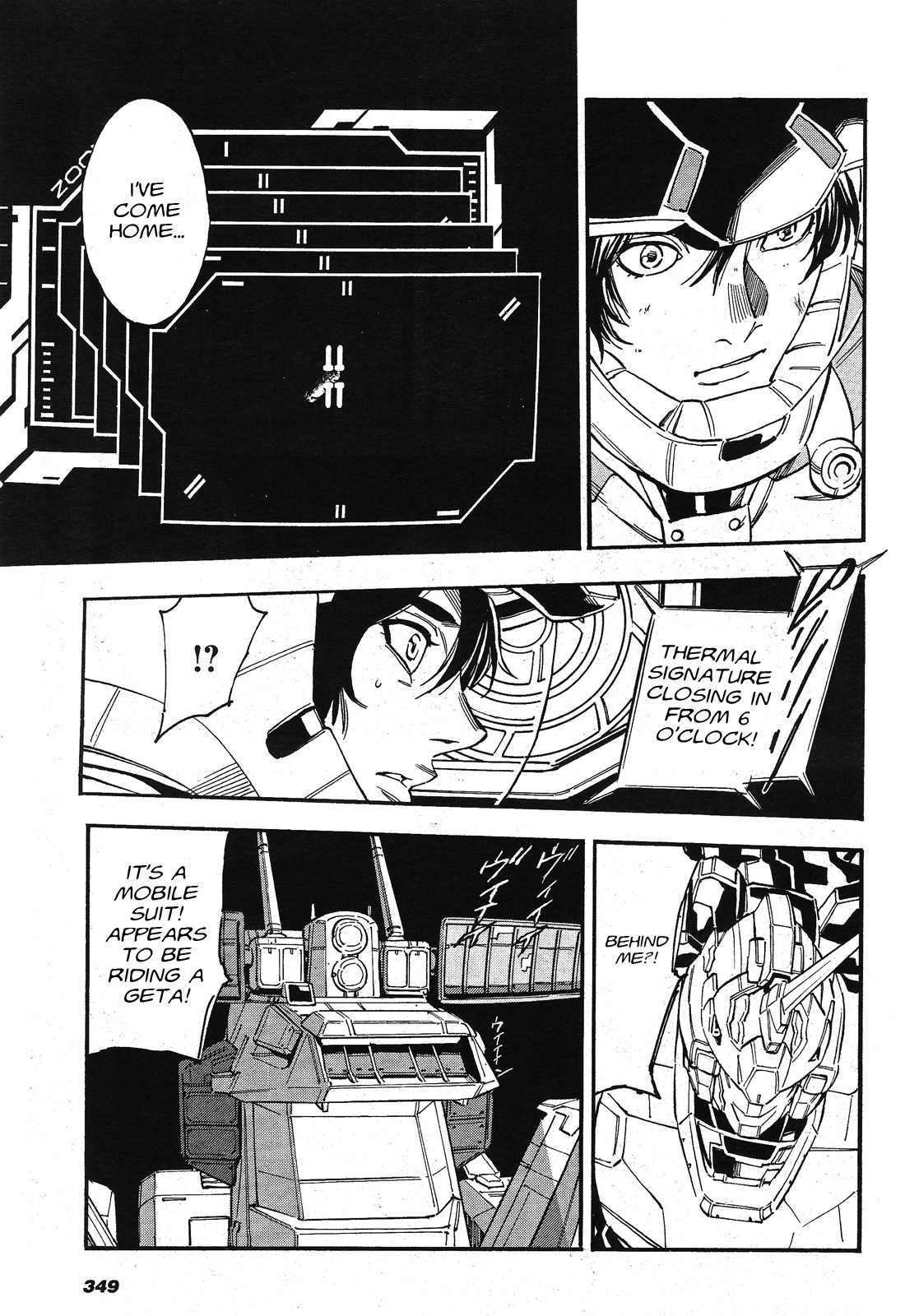Kidou Senshi Gundam UC: Bande Dessinee Chapter 61 page 14 - Chapter 61: Over the Rainbow - Act.001
